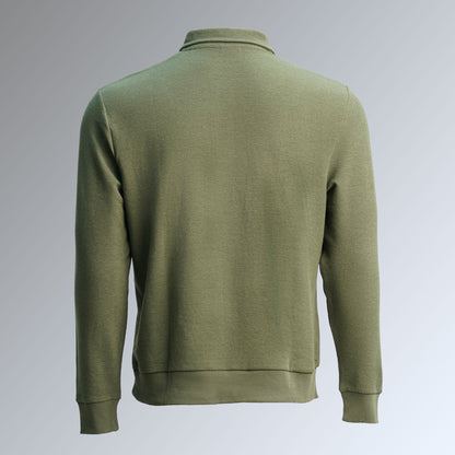 Mens Olive Polo Shirt