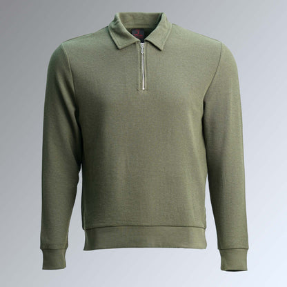 Mens Olive Polo Shirt