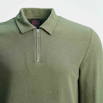 Mens Olive Polo Shirt