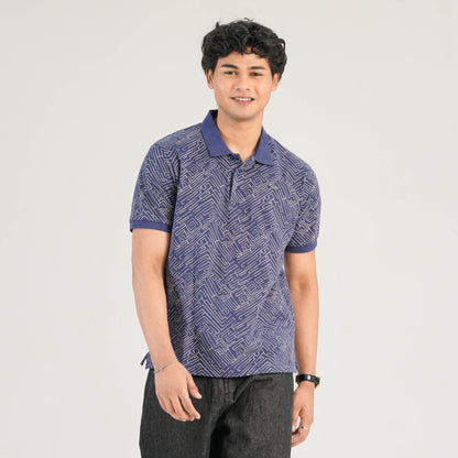 Mens Light Blue Polo Shirt