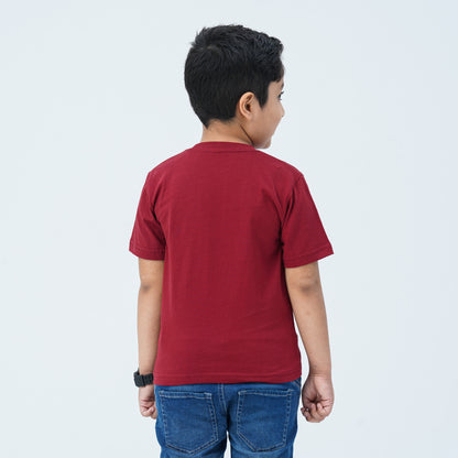 Baby Boy's Maroon T-Shirt