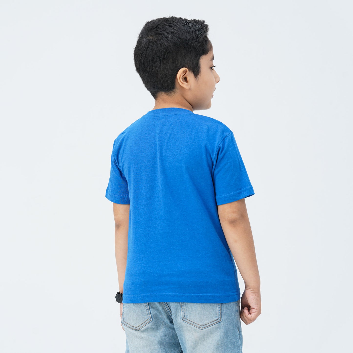 Baby Boy's Cotton Blue T-Shirt