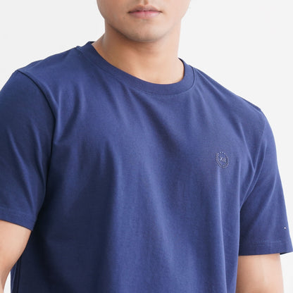 Men's Cotton Blue T-Shirt