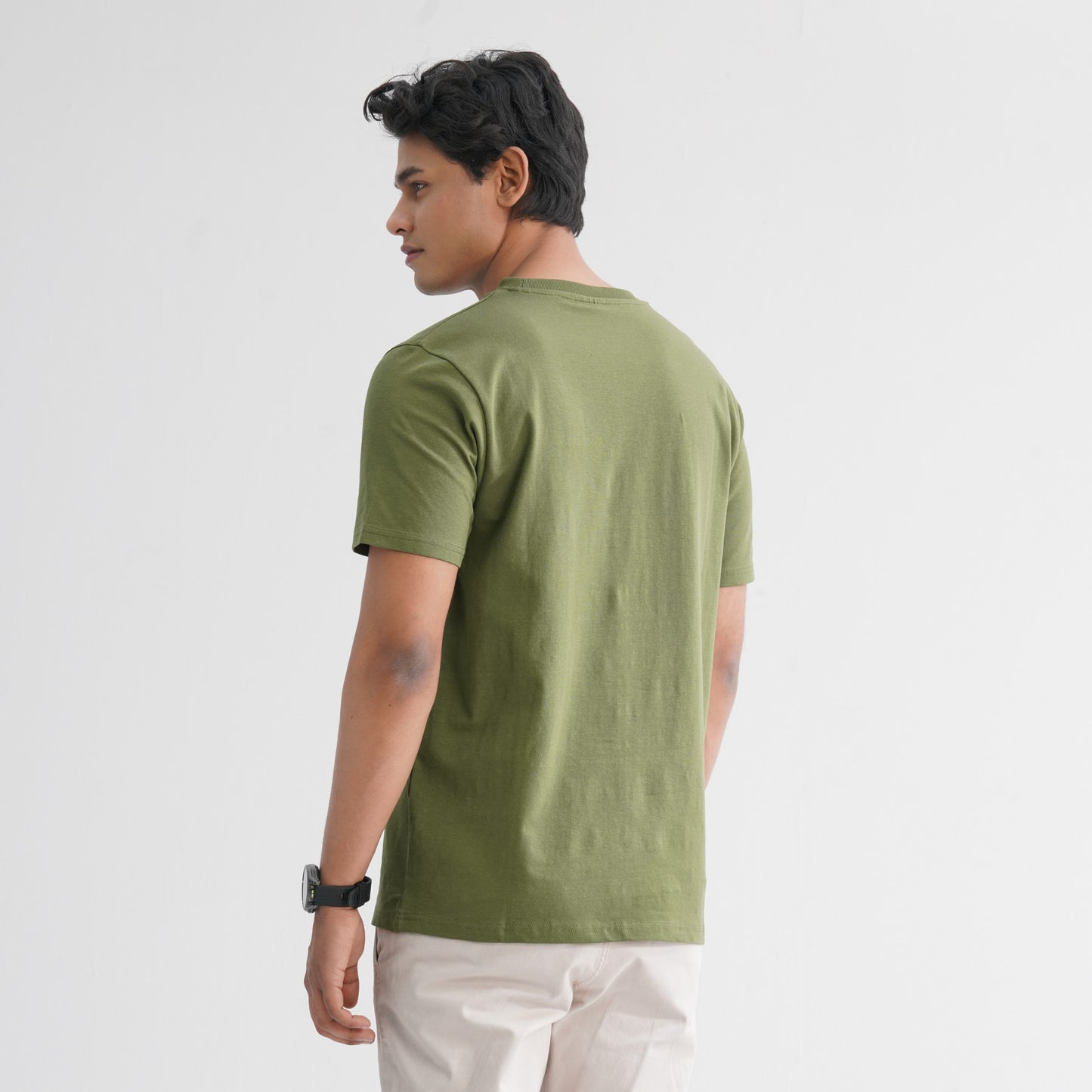 Men's Cotton Lime T-Shirt