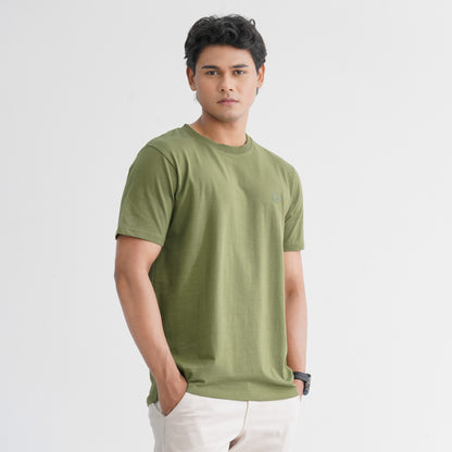 Men's Cotton Lime T-Shirt