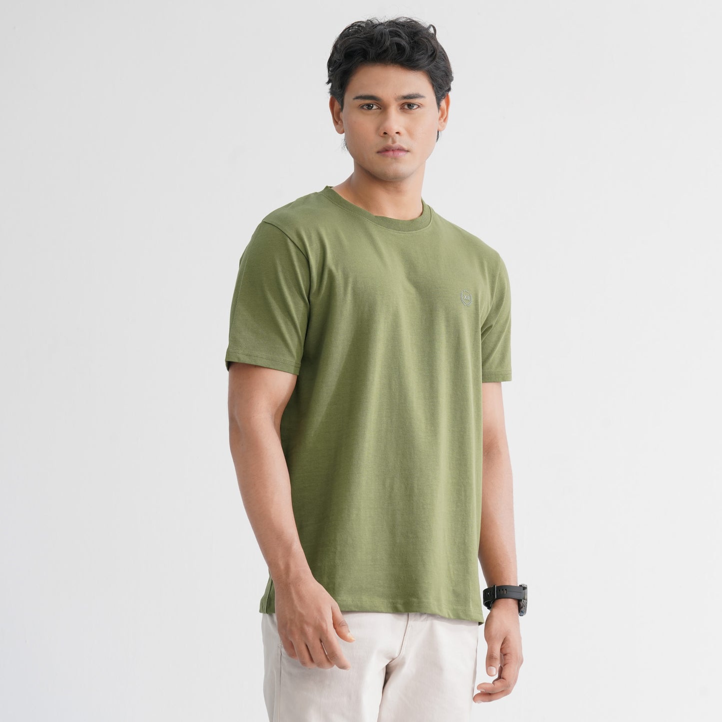 Men's Cotton Lime T-Shirt