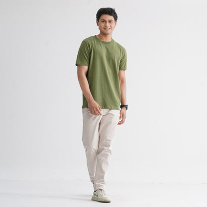 Men's Cotton Lime T-Shirt