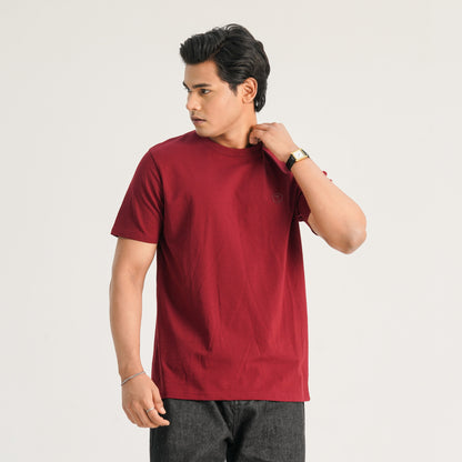 Mens Maroon T-Shirt
