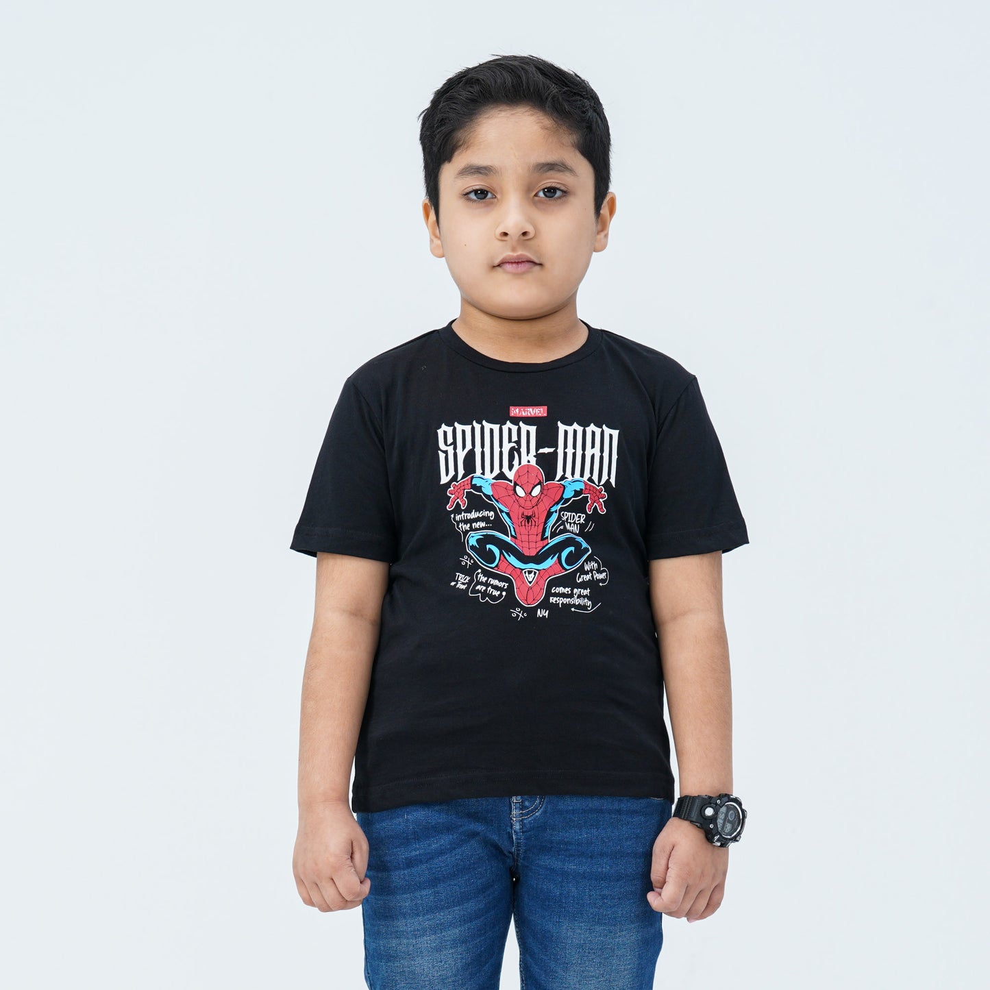Baby Boy's Black T-Shirt