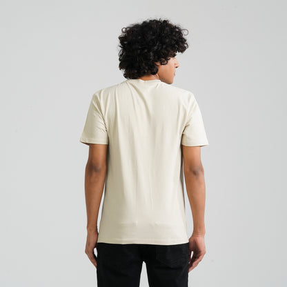 Men’s Beige T-Shirt