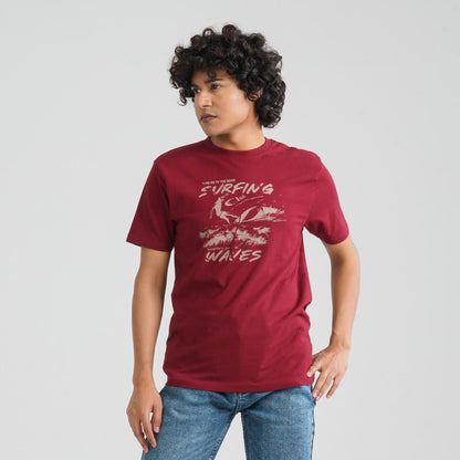 Men’s Maroon T-Shirt