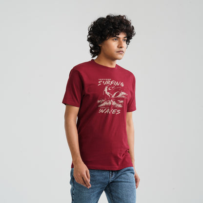 Men’s Maroon T-Shirt