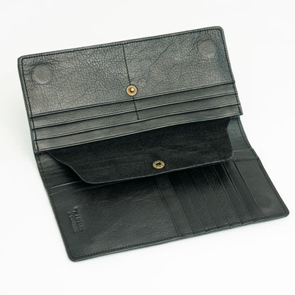 Men’s Black Long Wallet