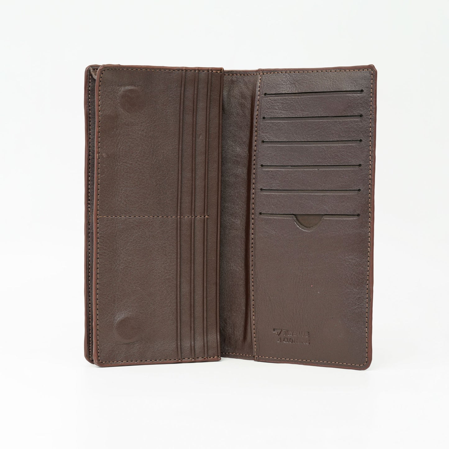 Men’s Brown Crocodile Texture Leather Wallet