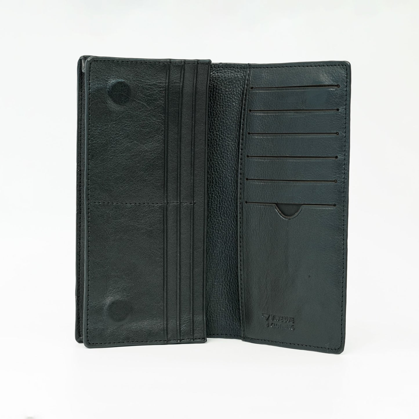 Men’s Black Crocodile Texture Leather Wallet