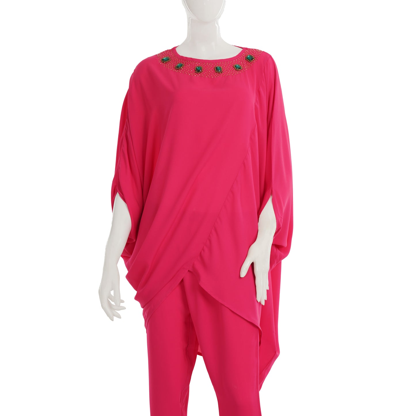 Womens Pink Boxy Top