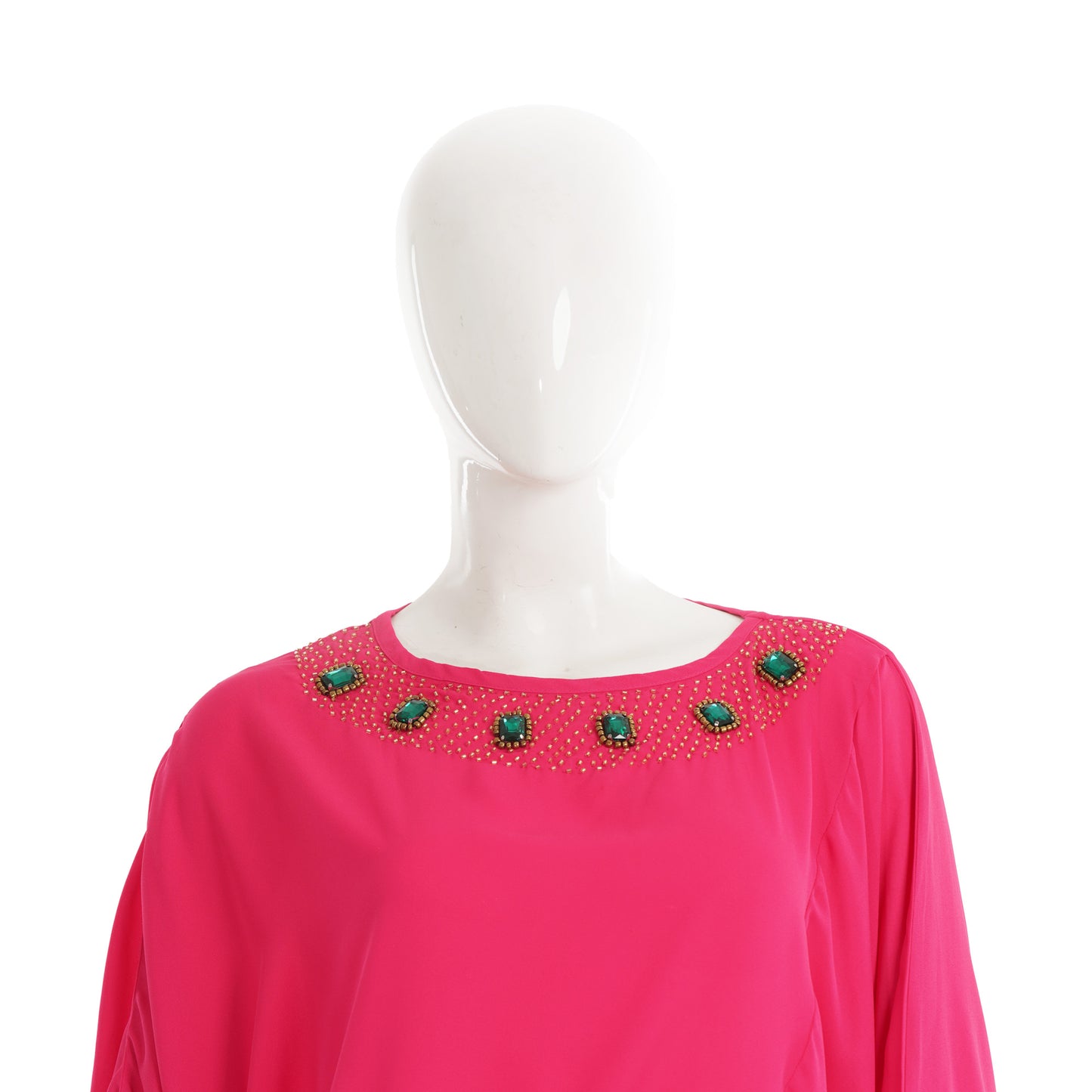 Womens Pink Boxy Top