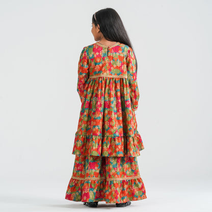 Girl’s Multicolor Two Piece Set