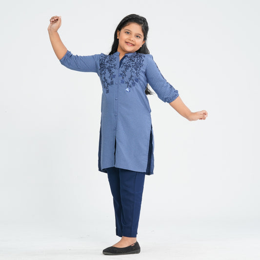 Girl's Cotton Two Piece Set