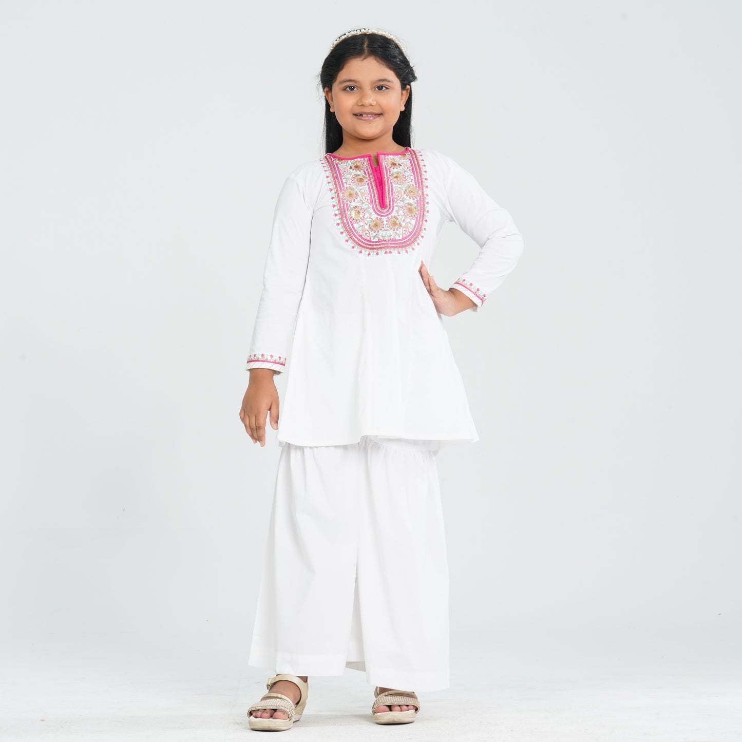 Girl's Cotton Two Piece Set