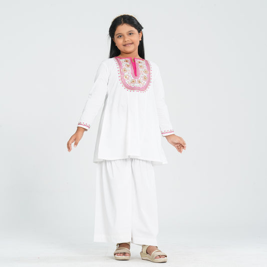 Girl's Cotton Two Piece Set