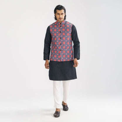 Mens Black Two Piece Set