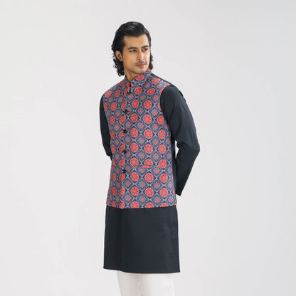 Mens Black Two Piece Set