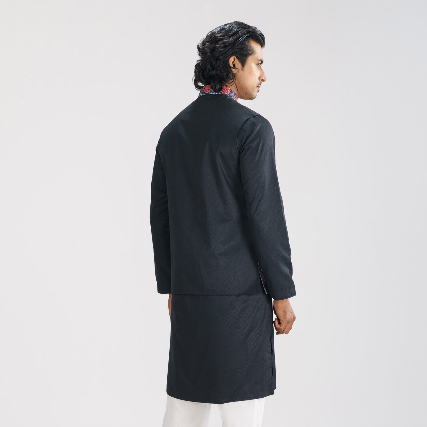 Mens Black Two Piece Set