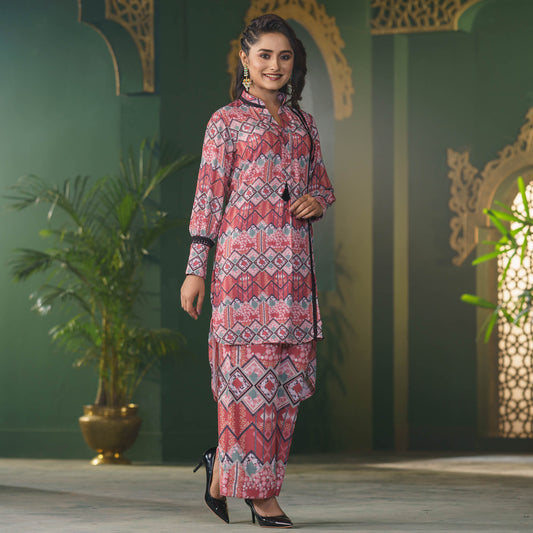 Womens Multicolor Ethnic 2 Pices Set