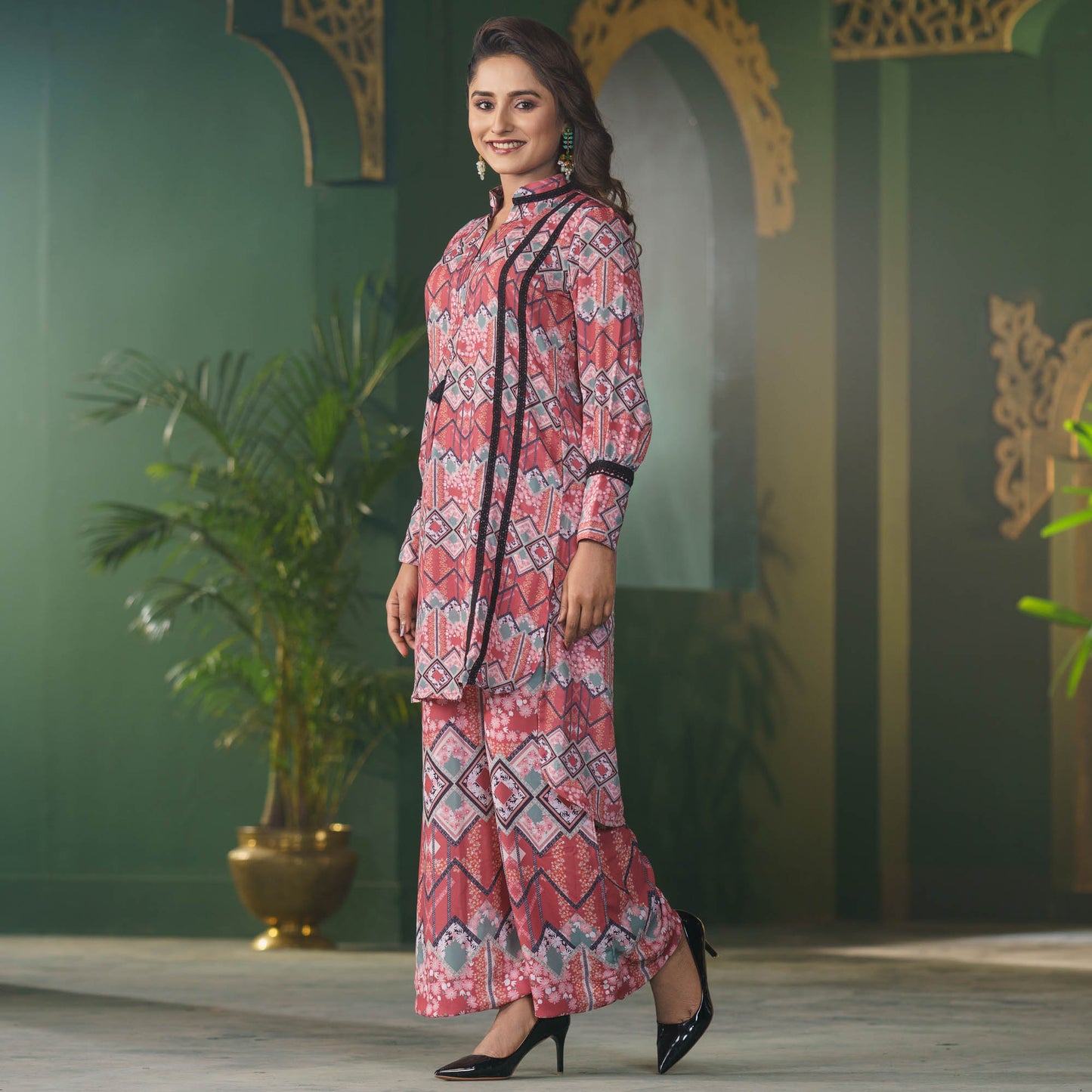 Womens Multicolor Ethnic 2 Pices Set