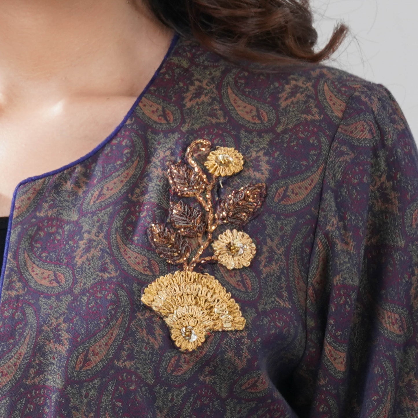 Womens Navy Two Piece Set