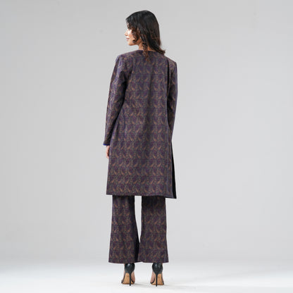 Womens Navy Two Piece Set