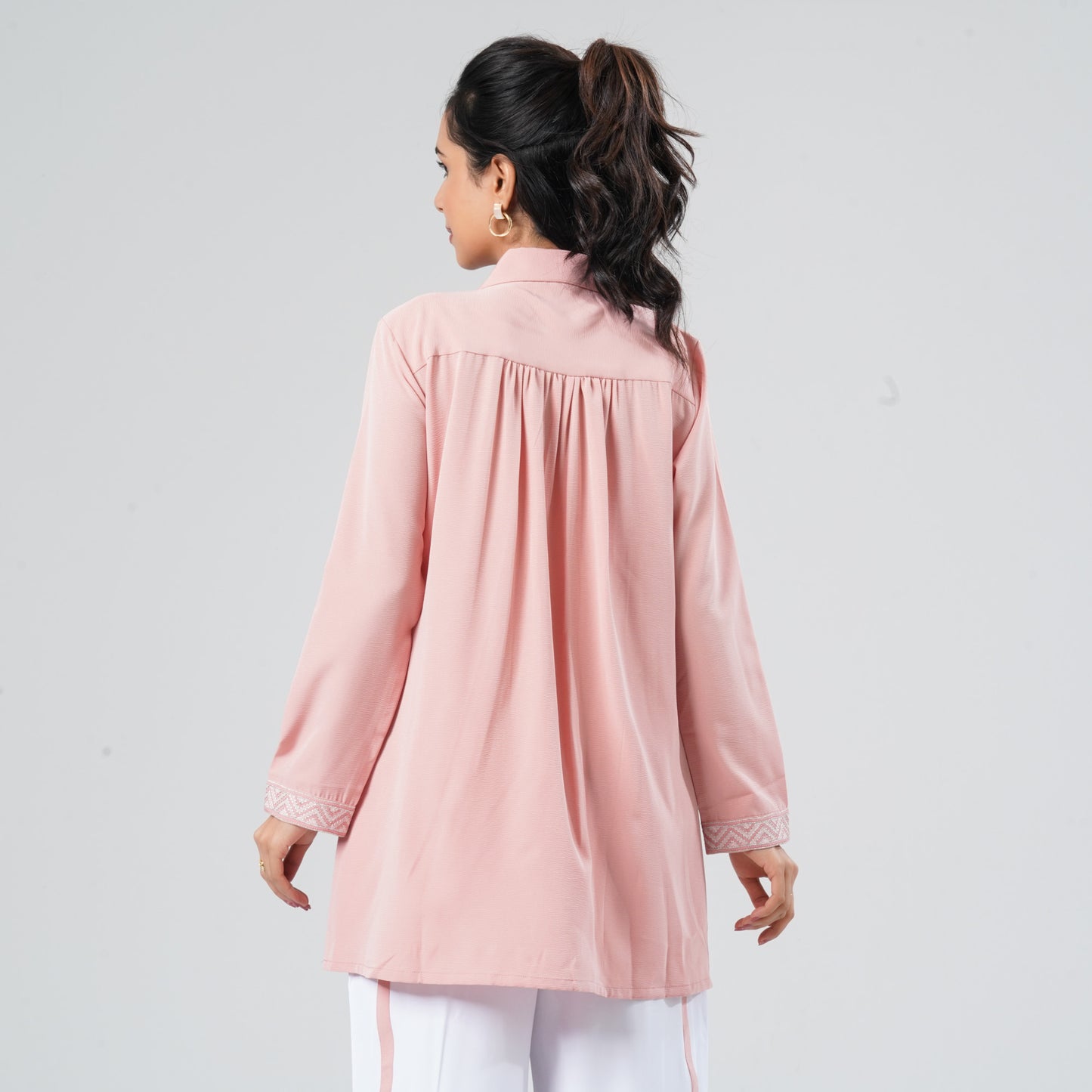 Women's Crinkle Georgette Set