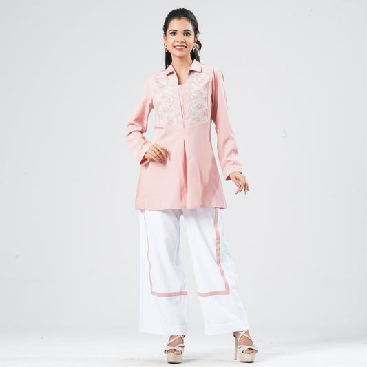 Women's Crinkle Georgette Set