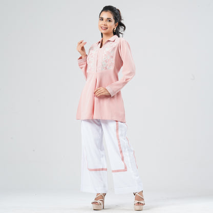 Women's Crinkle Georgette Set