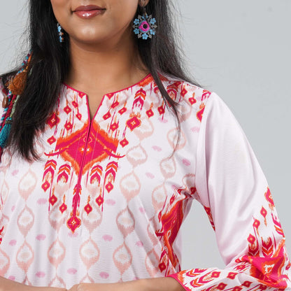 Women’s Mixed Cotton Two Piece Set