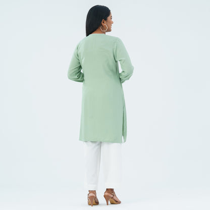 Women’s Mint Green Two Piece Set