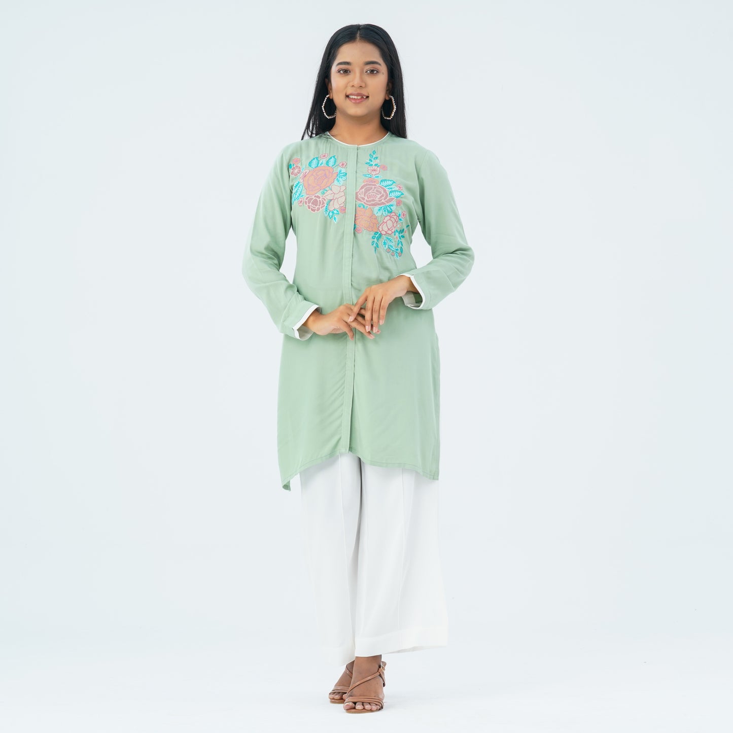 Women’s Mint Green Two Piece Set