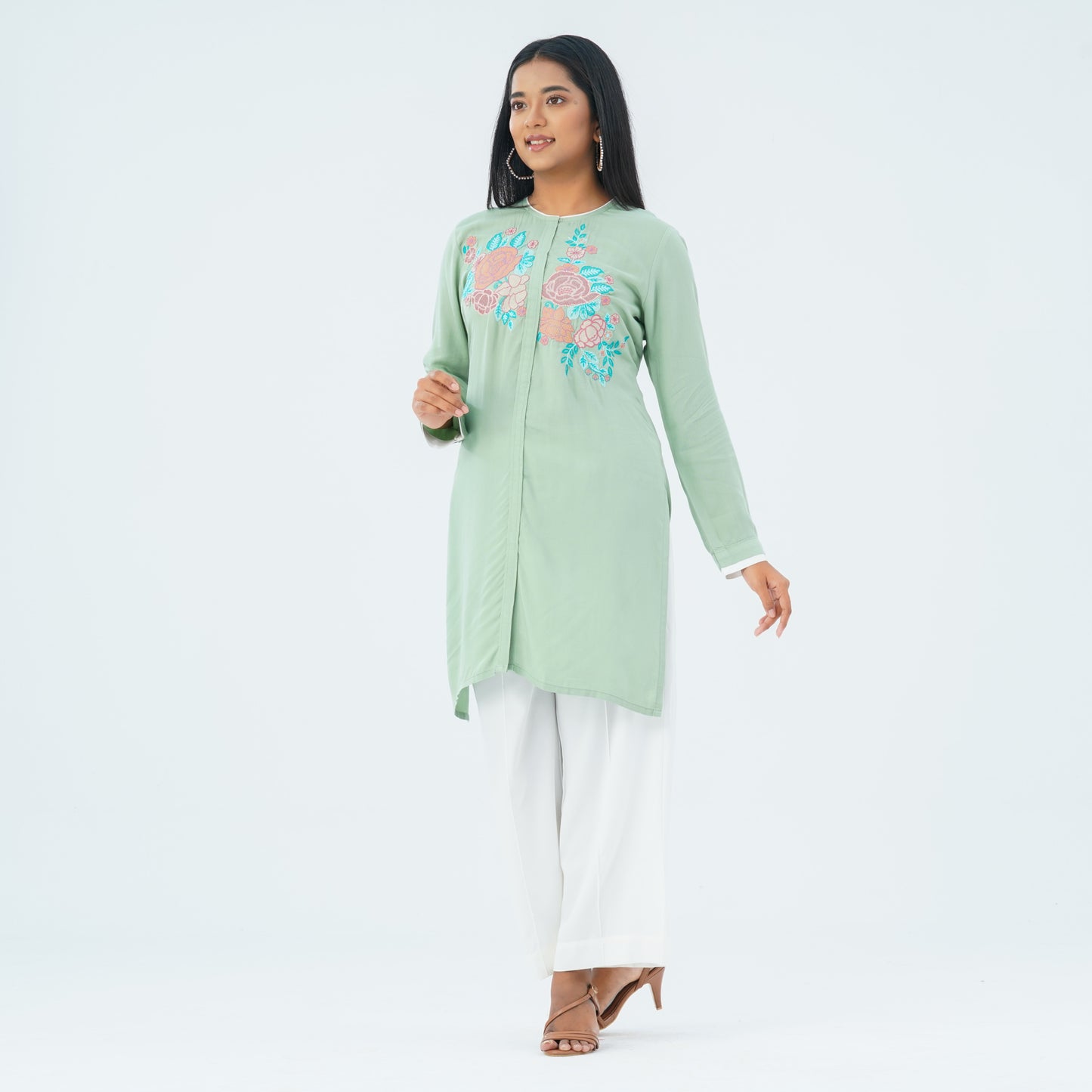 Women’s Mint Green Two Piece Set