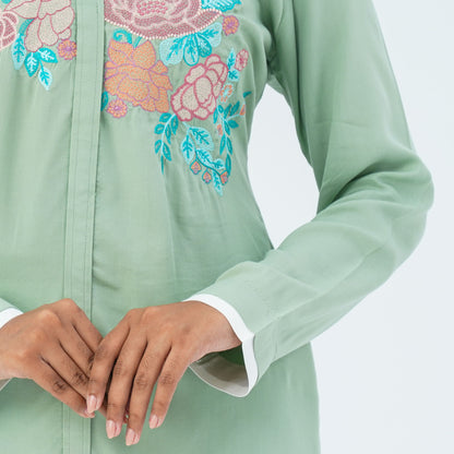 Women’s Mint Green Two Piece Set