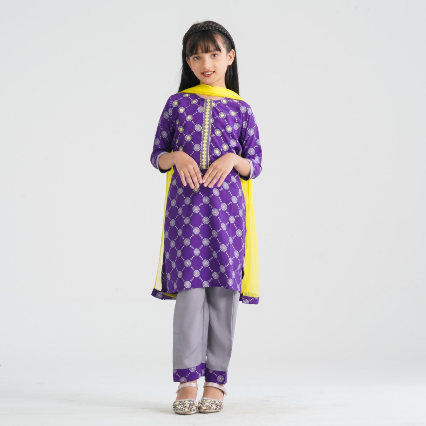 Girl’s Purple Three Piece Set