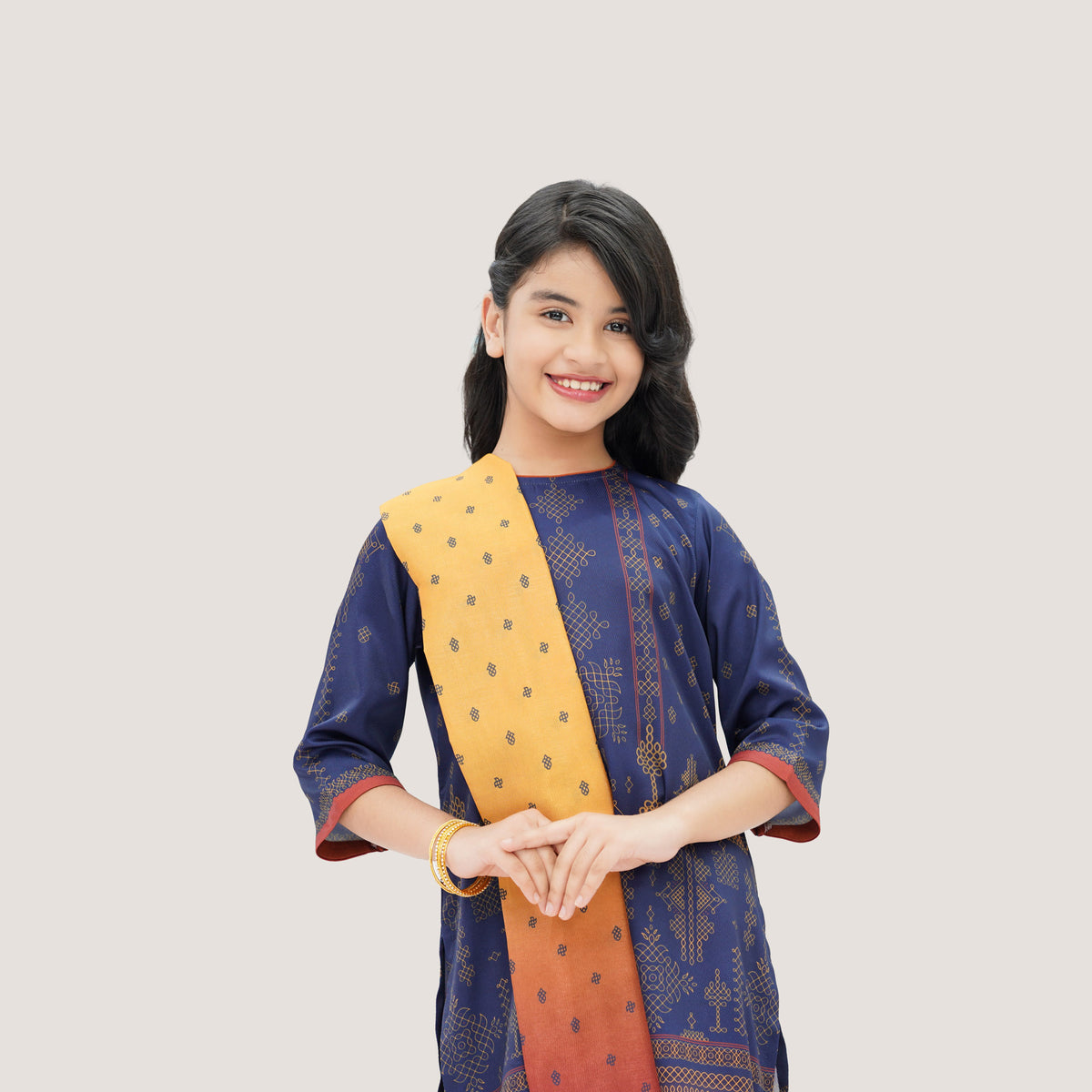 Girls' Navy 3-Piece Set