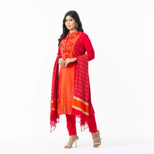 Load image into Gallery viewer, Womens Ethnic Red 3-Piece Set
