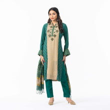 Load image into Gallery viewer, Womens Ethnic Green 3-Piece Set
