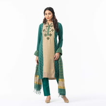 Load image into Gallery viewer, Womens Ethnic Green 3-Piece Set
