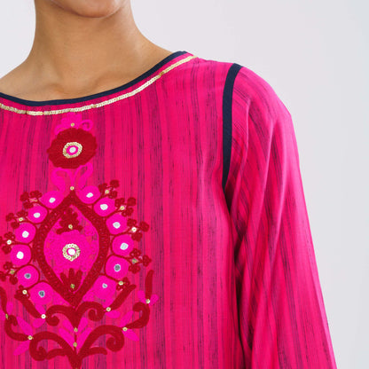 Women Pink Three Piece Set