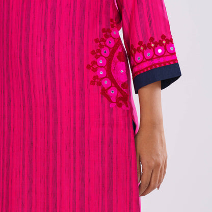 Women Pink Three Piece Set