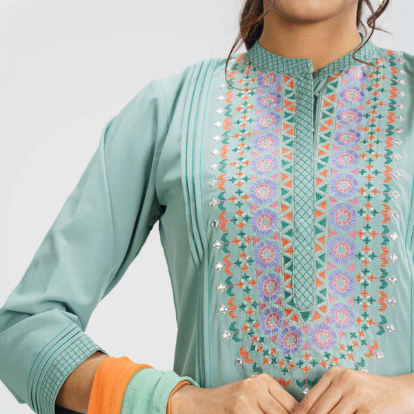 ETHNIC 3PCS-PISTACHIO GREEN