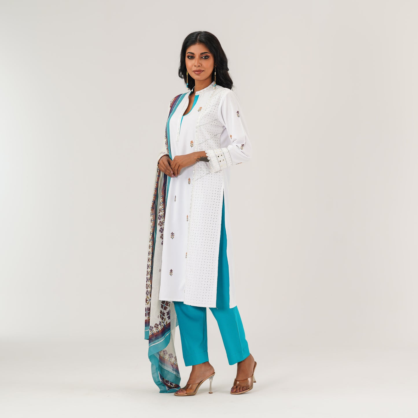 Womens White Three Piece Set