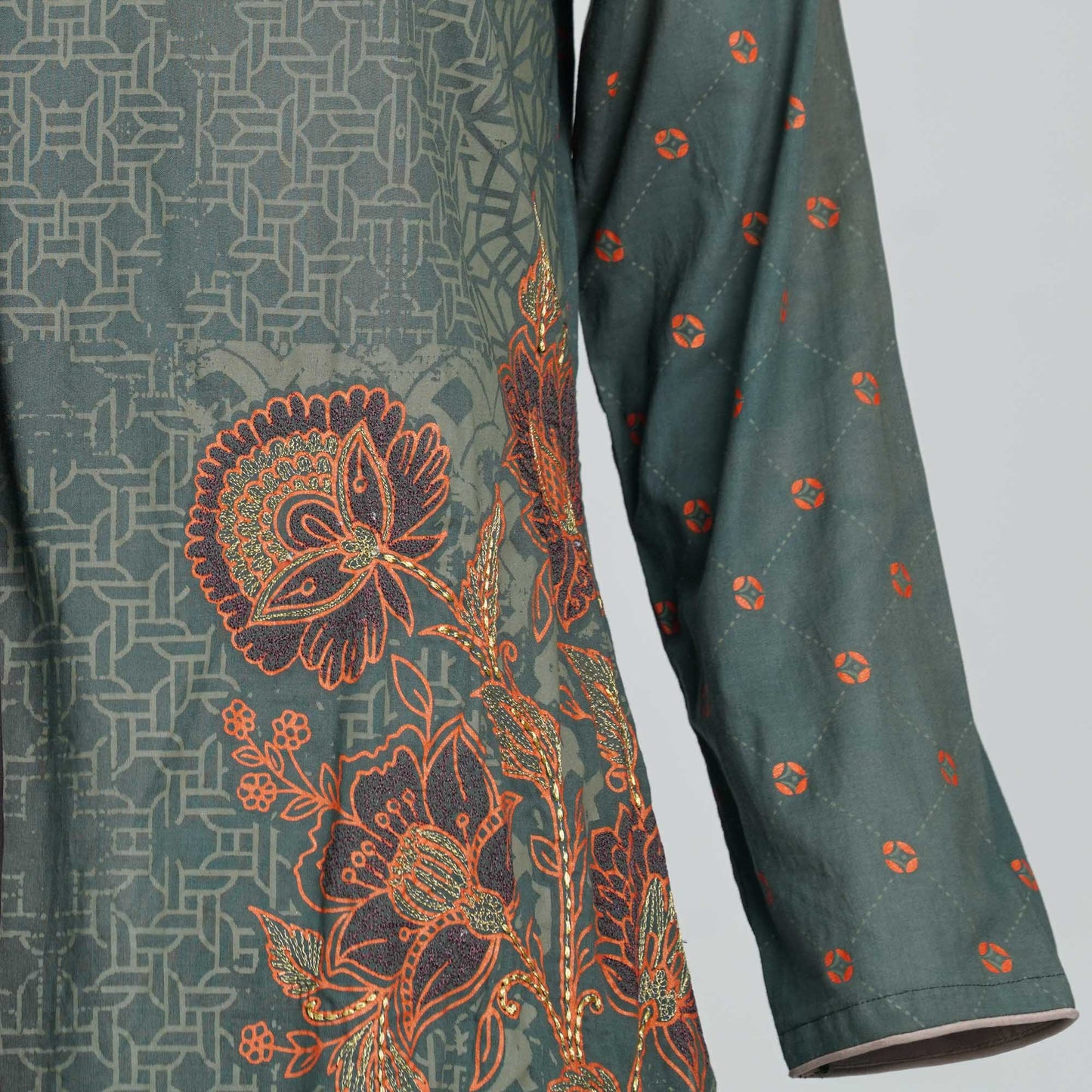 Womens Green Three-Piece Set